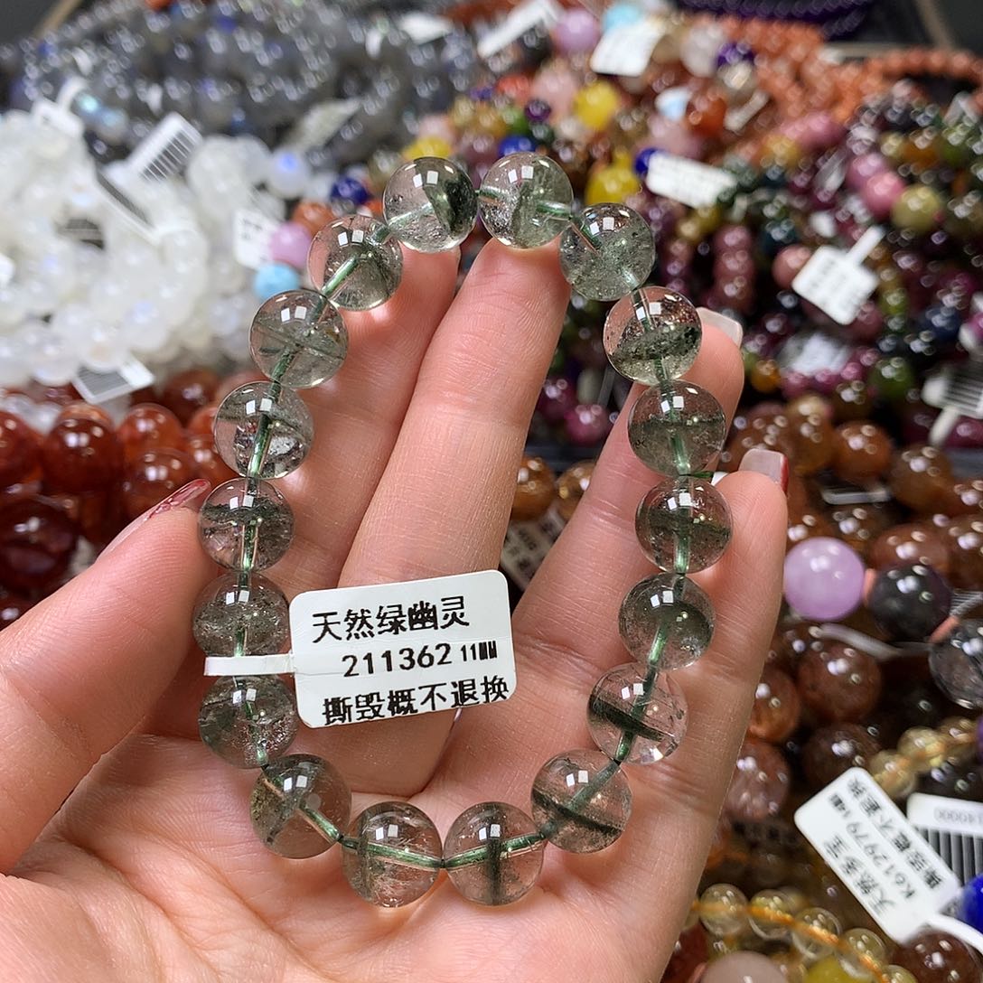 水晶手链未镶嵌，