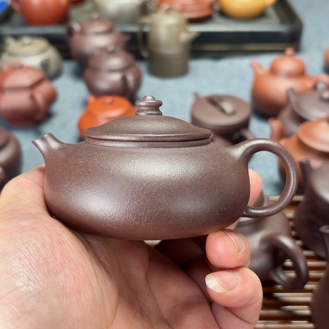 紫砂茶壶全手工寒江