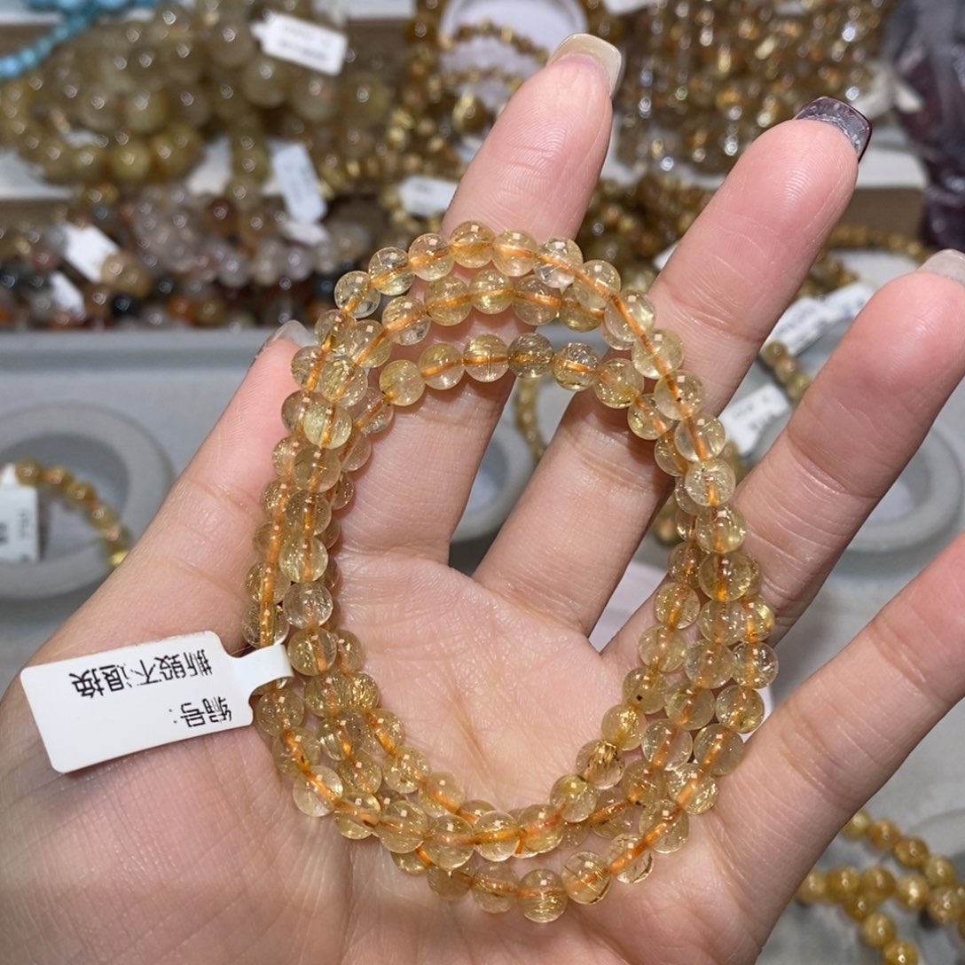 水晶手串未镶嵌甜*?手串