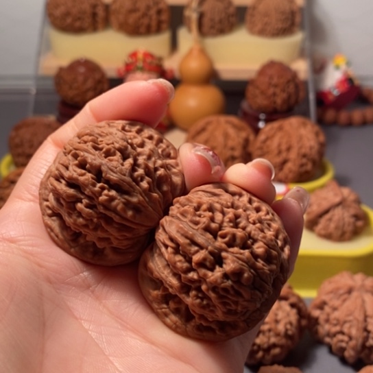 文玩核桃吊坠41四座楼