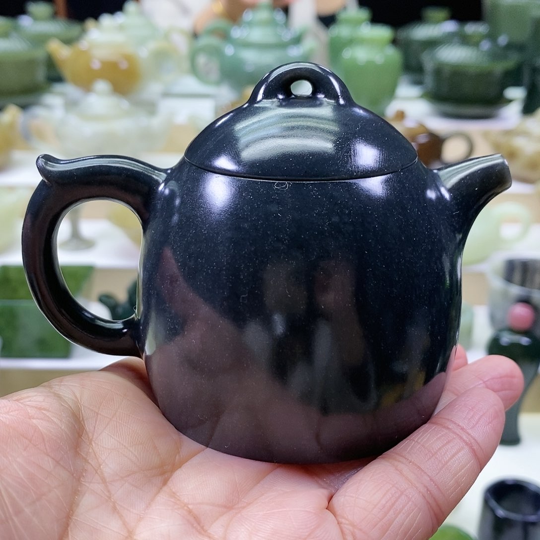 和田玉茶壶未镶嵌
