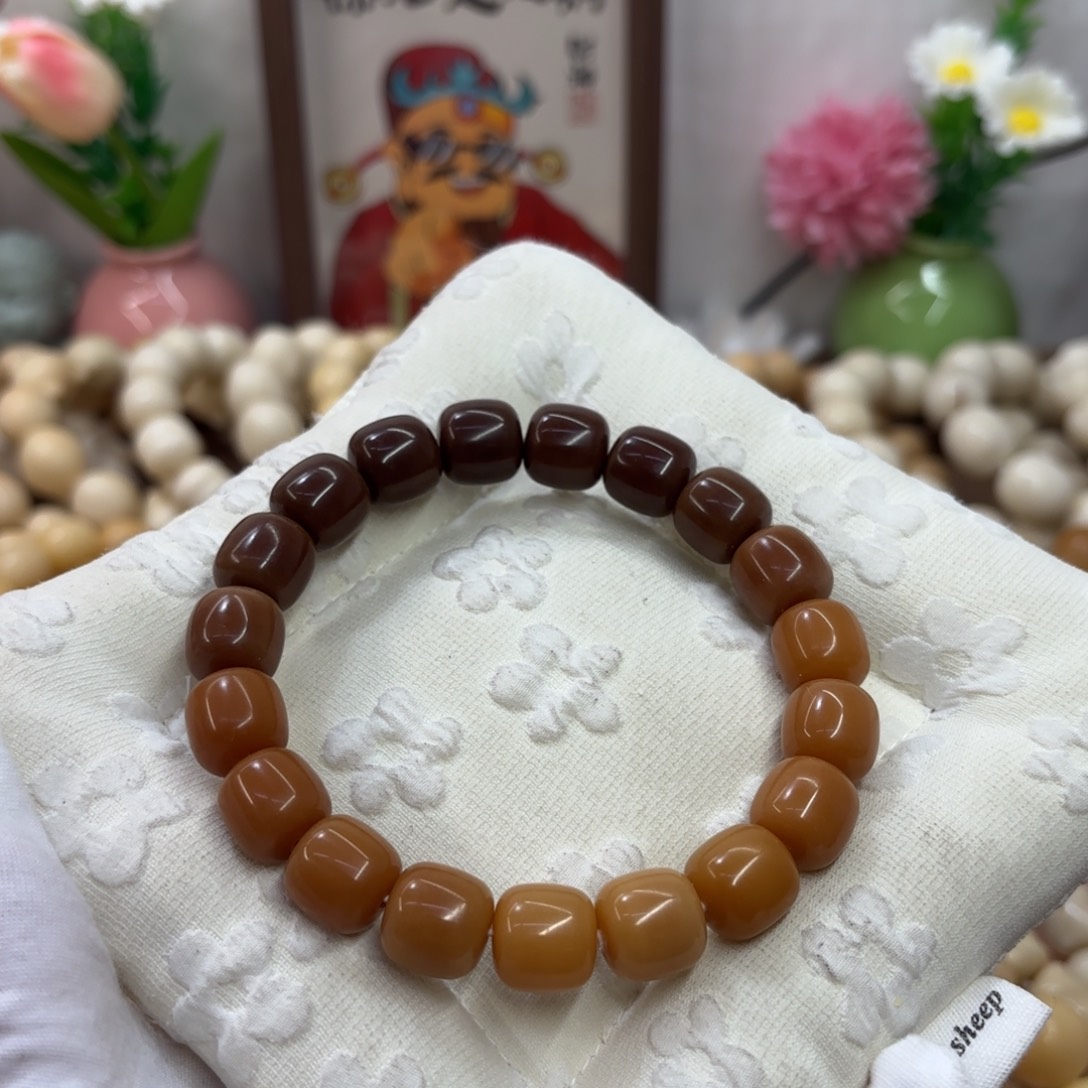 菩提根/象牙果吊坠13干磨糖油381