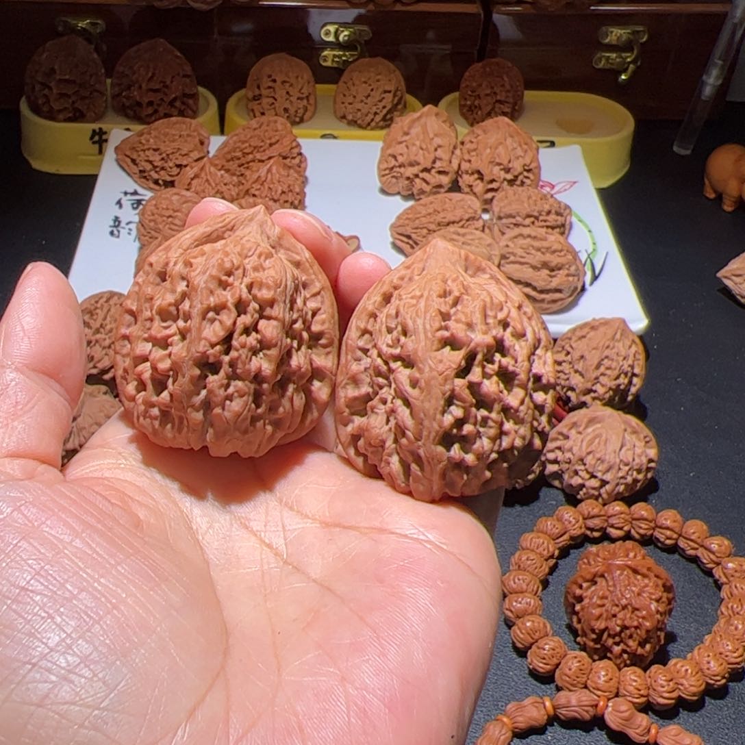 文玩核桃把件宁*臣欧阳锋