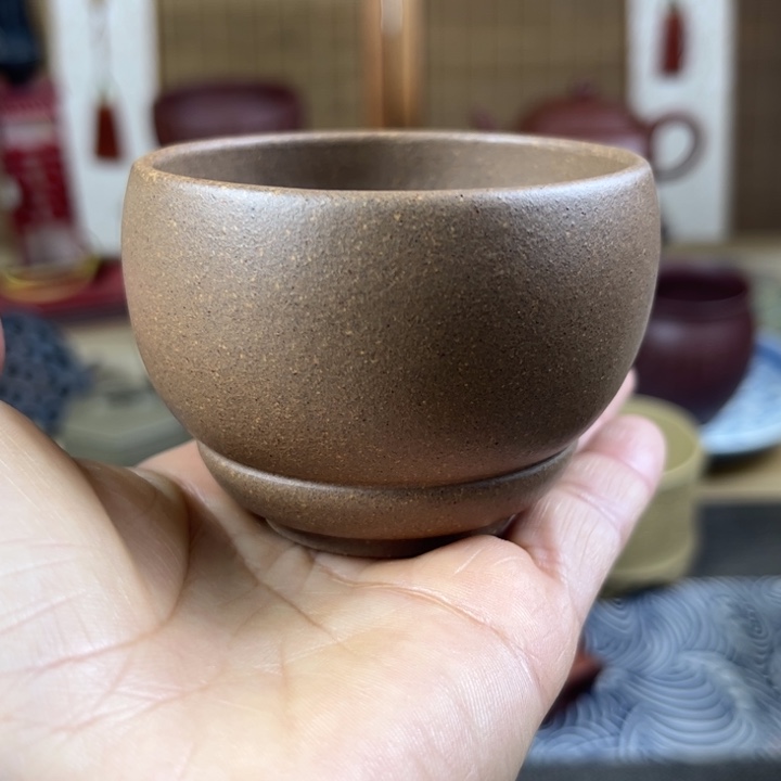 紫砂茶壶主人杯容量100