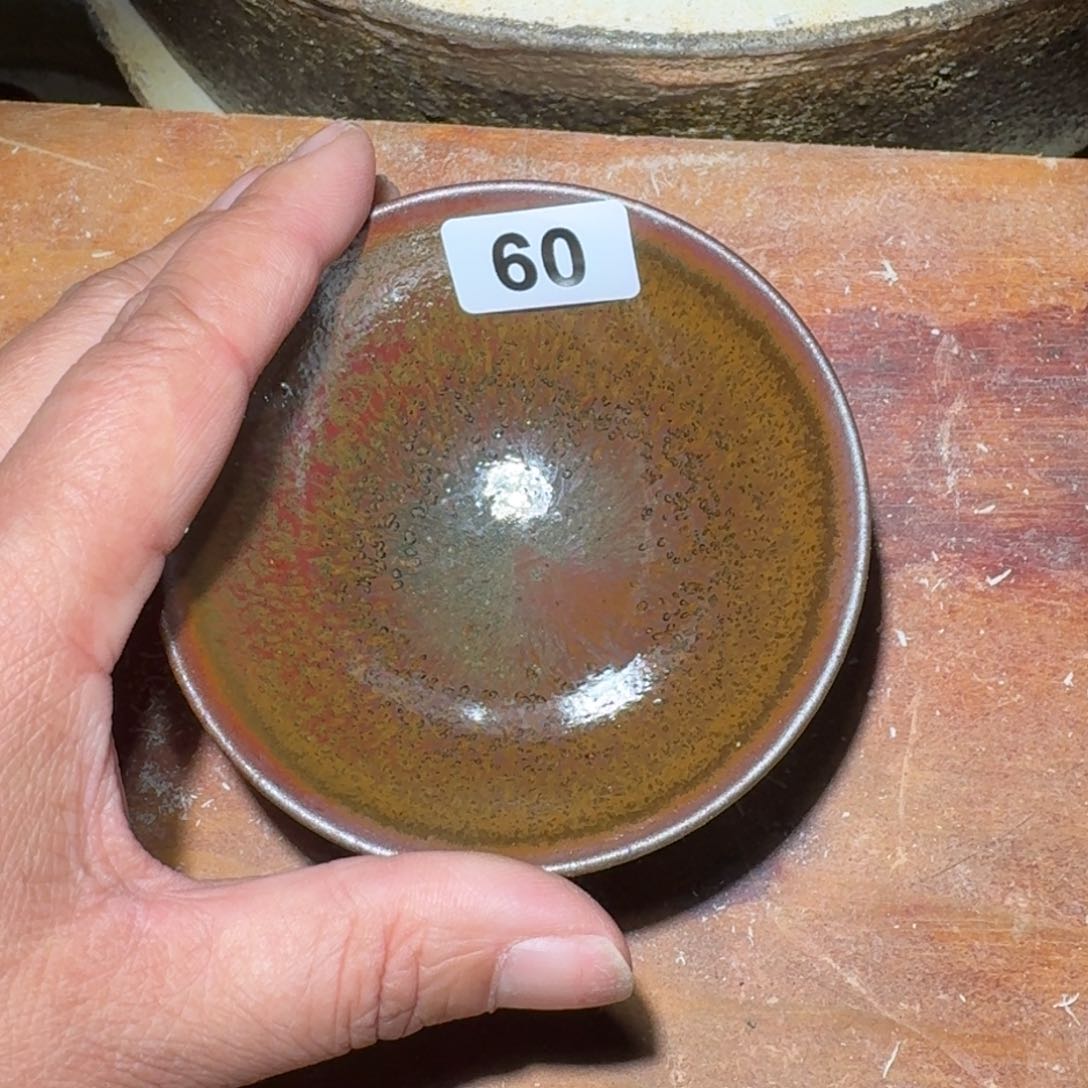 小雨茶盏，手工柴烧，