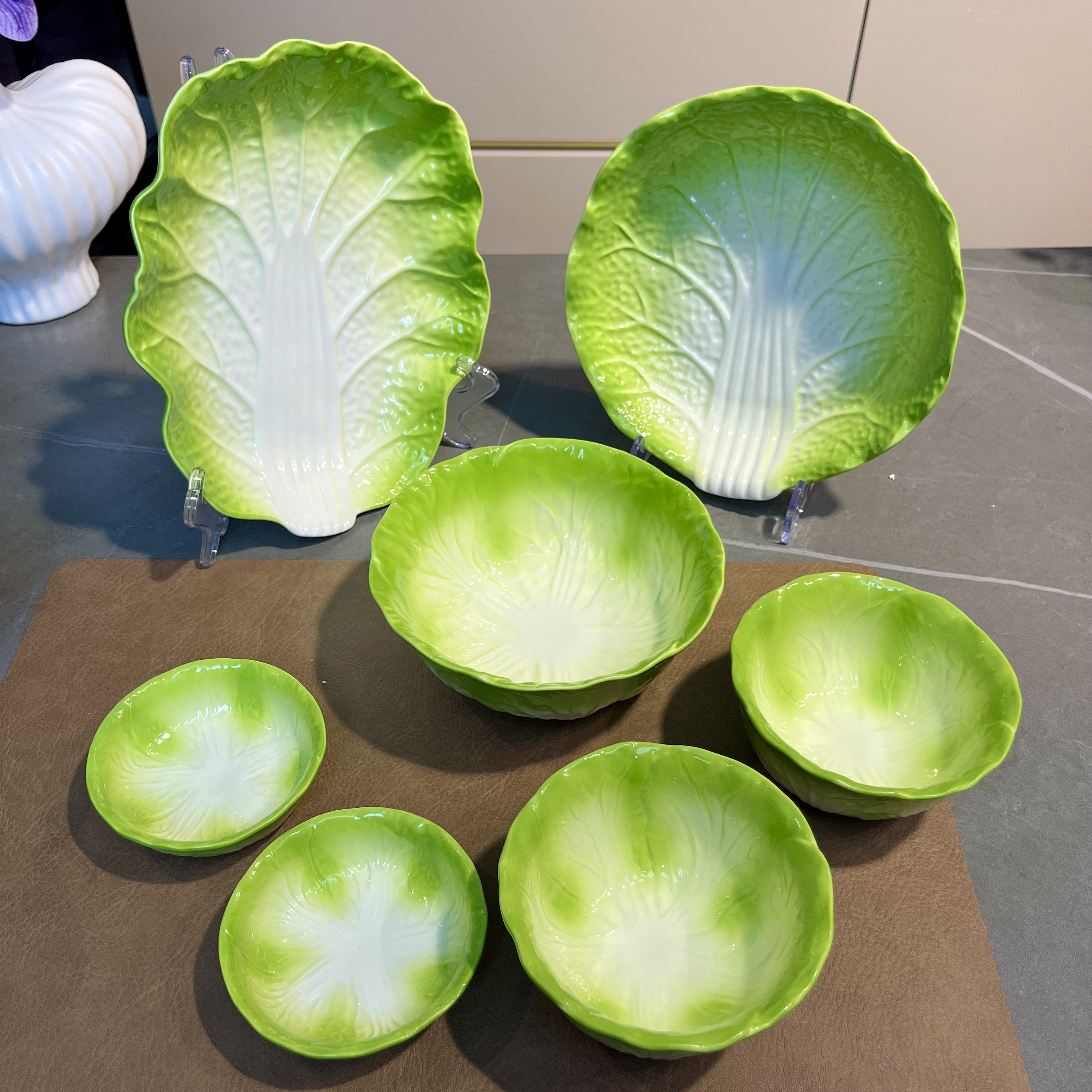 铂洛仕二人组合套装餐具盘子陶瓷家用