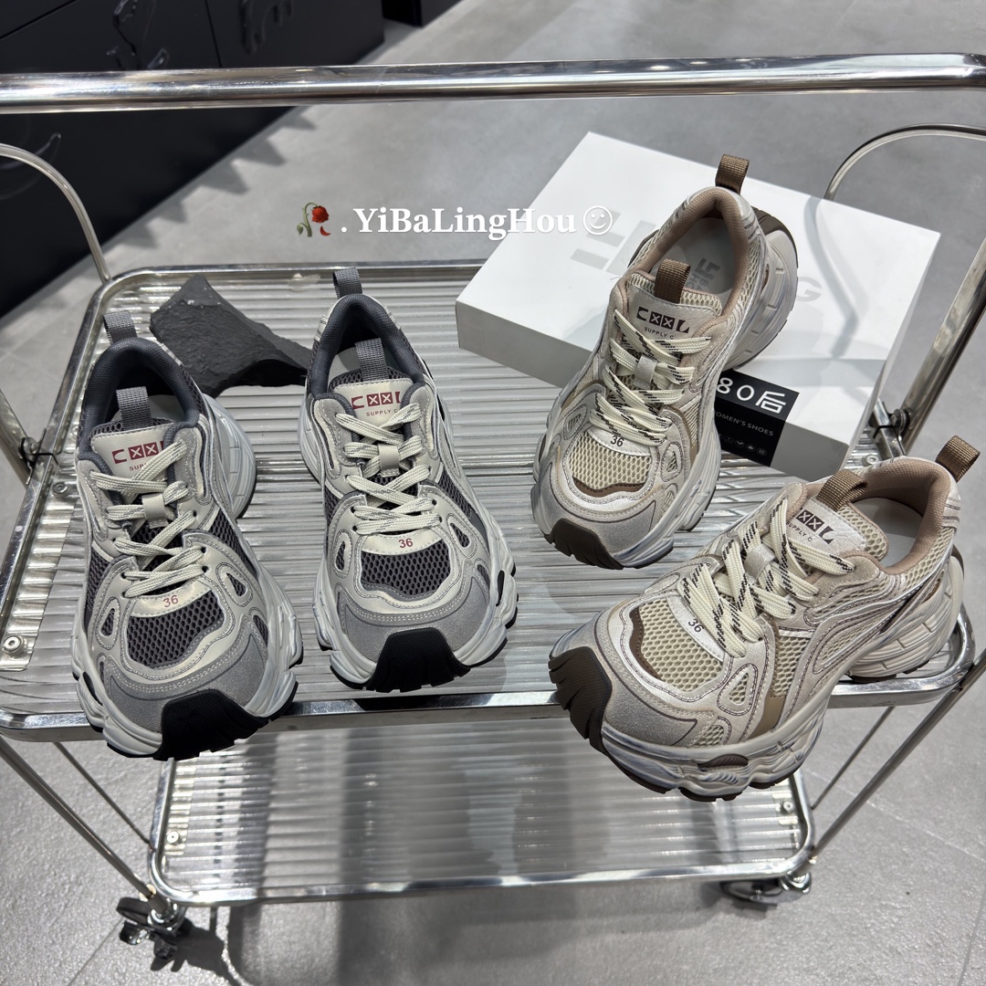 YBLH | 25秋冬·ins擦色·老爹鞋2762-1