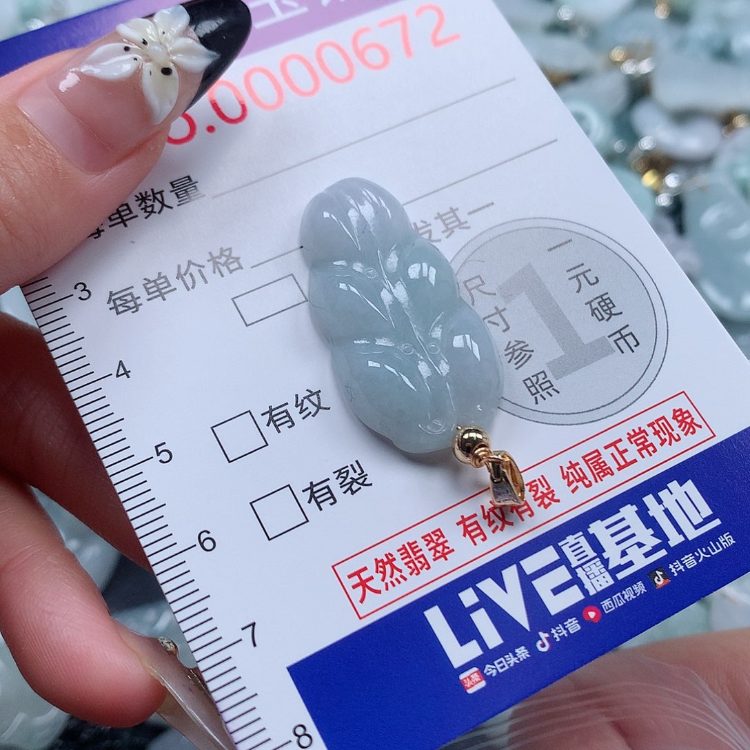 颈饰未镶嵌翡翠g