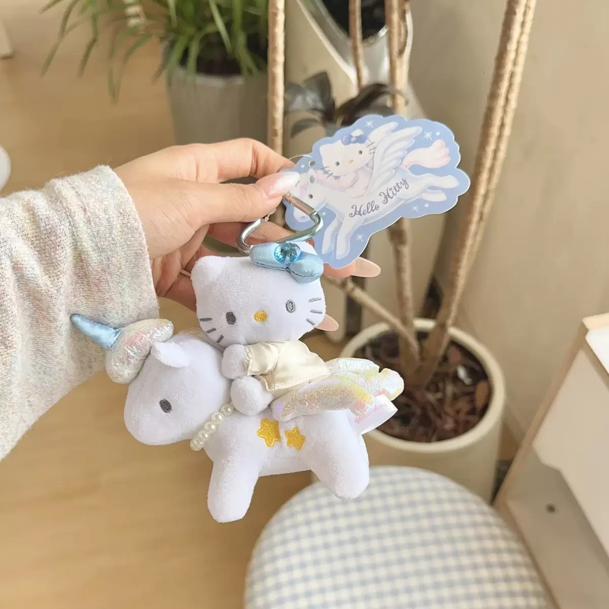 【宝藏库】珍珠飞马独角兽Kitty挂件