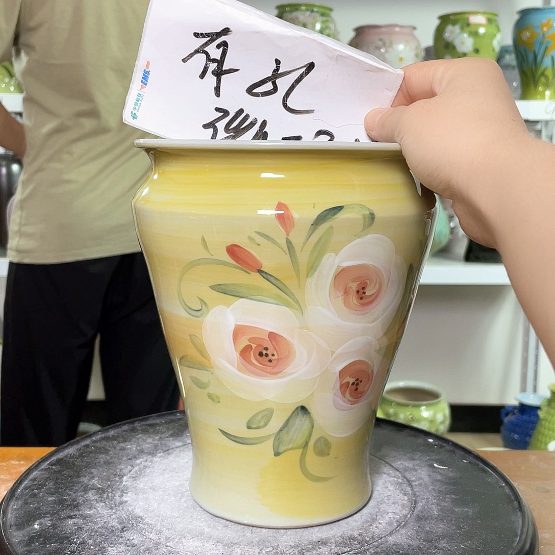 景德镇陶瓷花盆花器暇258