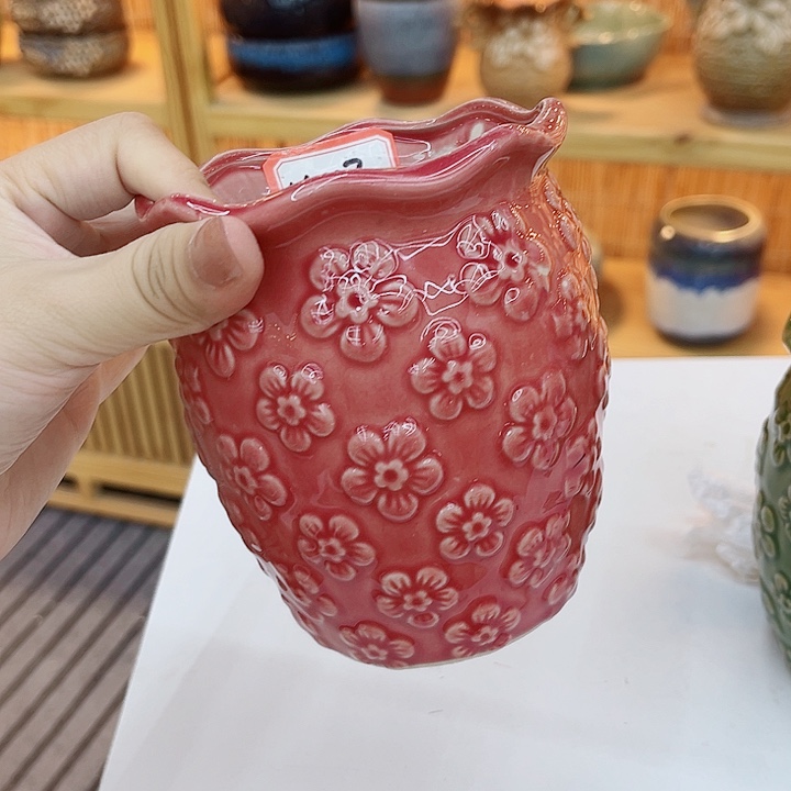 有孔.多肉陶瓷花盆！