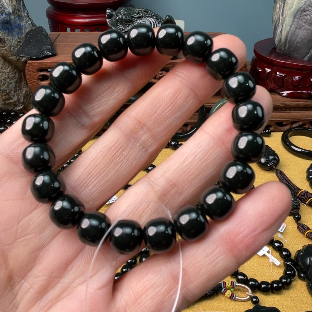 和田玉手链未镶嵌