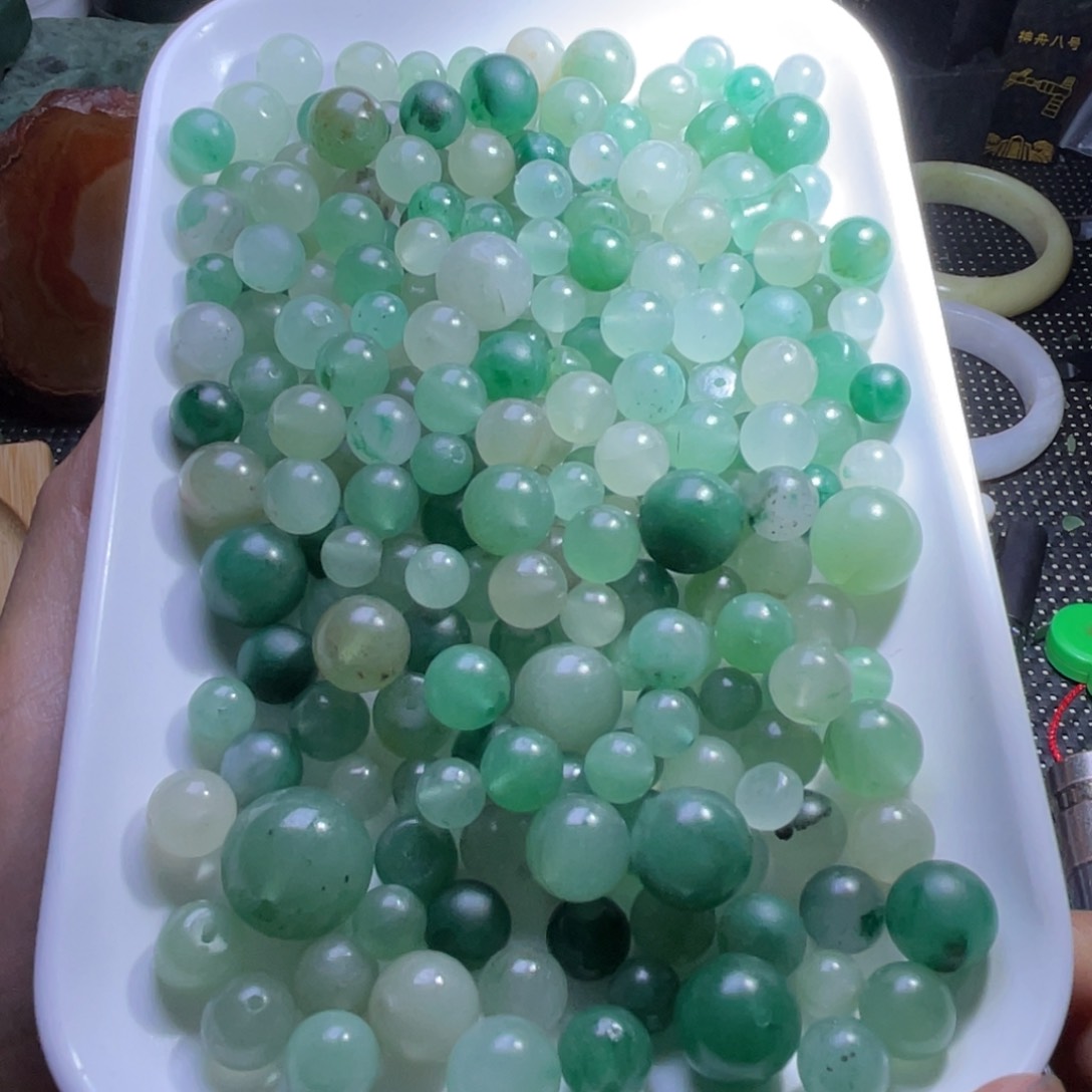 未镶嵌和田玉珠宝半成品非 州 翠