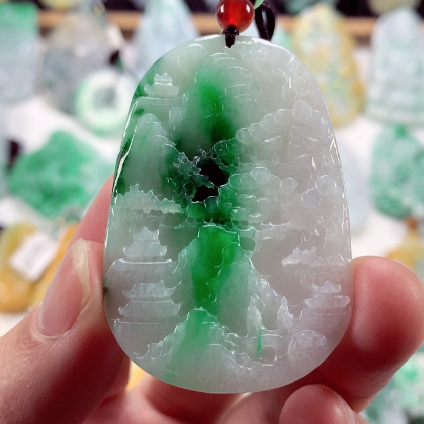【闪购商品】翡翠吊坠(不含链)未镶嵌