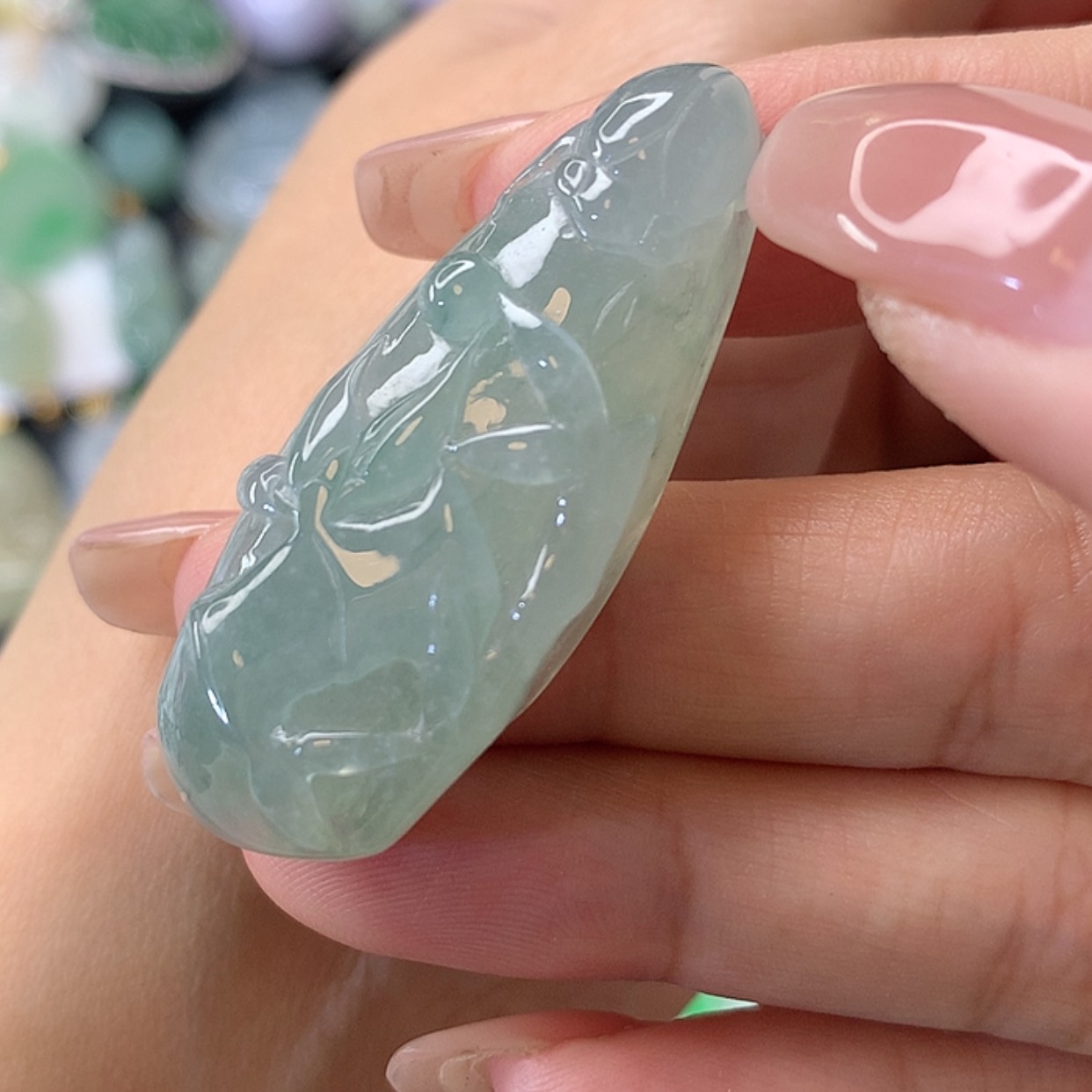 【闪购商品】翡翠吊坠(不含链)未镶嵌