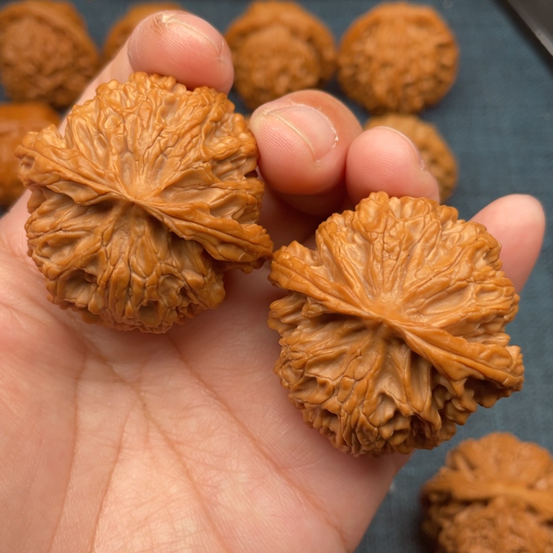 文玩核桃把件全品大苹果园44.5