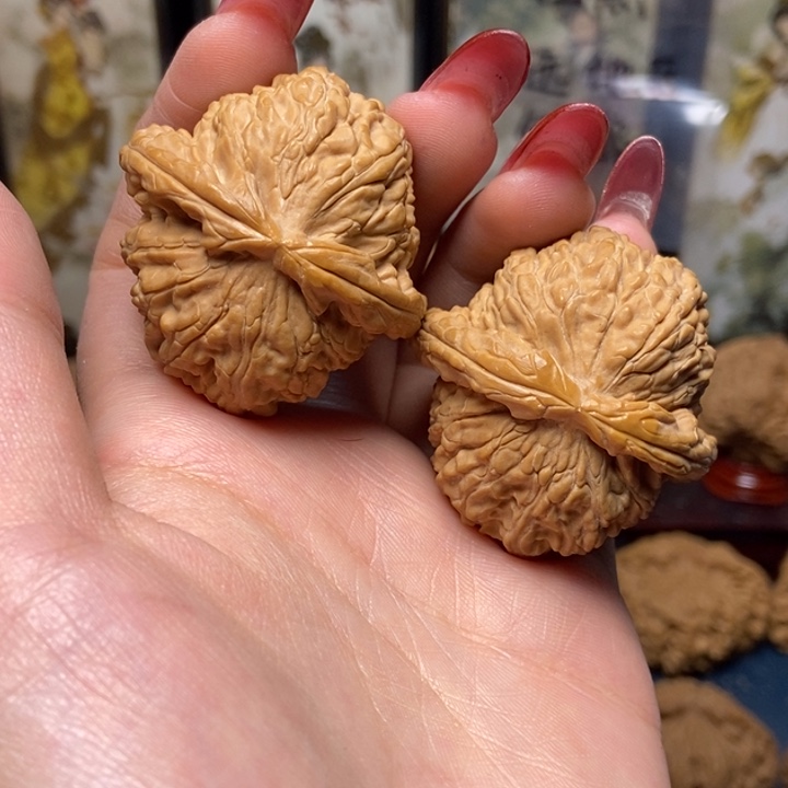 核桃文玩核桃白狮子3