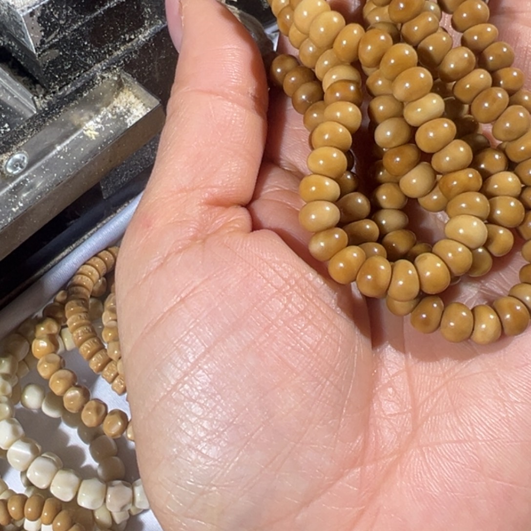 顽***马吊坠龙脊菩提蒜瓣脖挂卡7