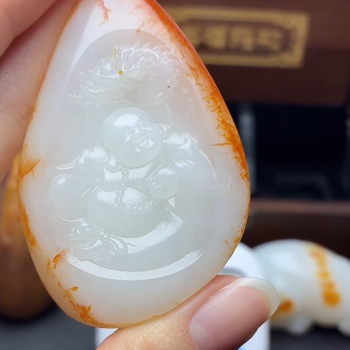 和田玉玉石挂件N1227拍一发一