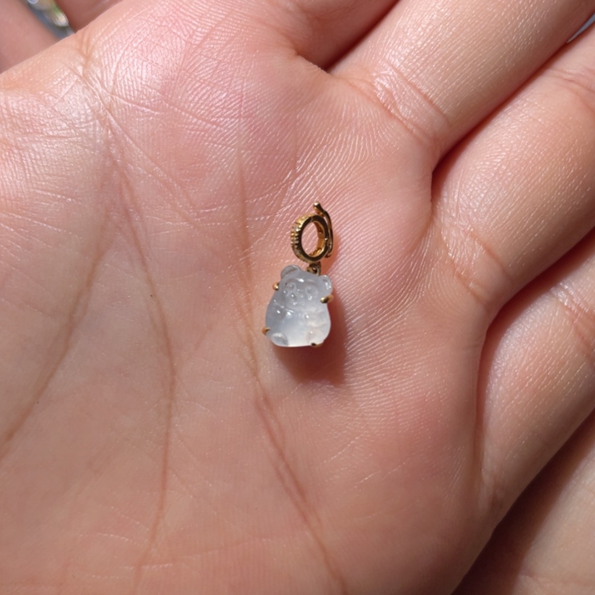 【闪购商品】颈饰18K金镶嵌翡翠