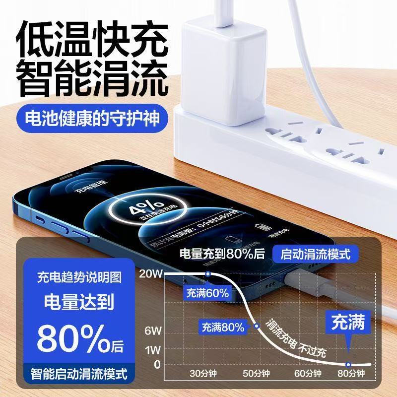 准新品 abay 20W快充电器稳定不发烫苹果充电器