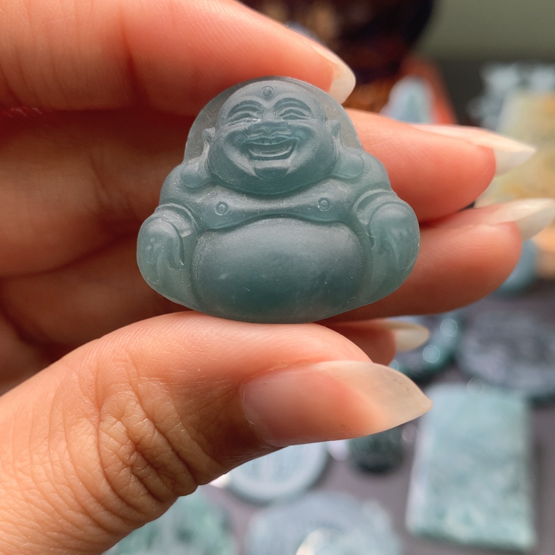 定制翡翠未镶嵌毛货不退不换