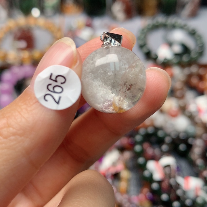 水晶吊坠(不含链)未镶嵌