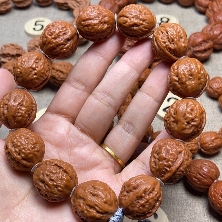 文玩核桃吊坠元宝一道筋