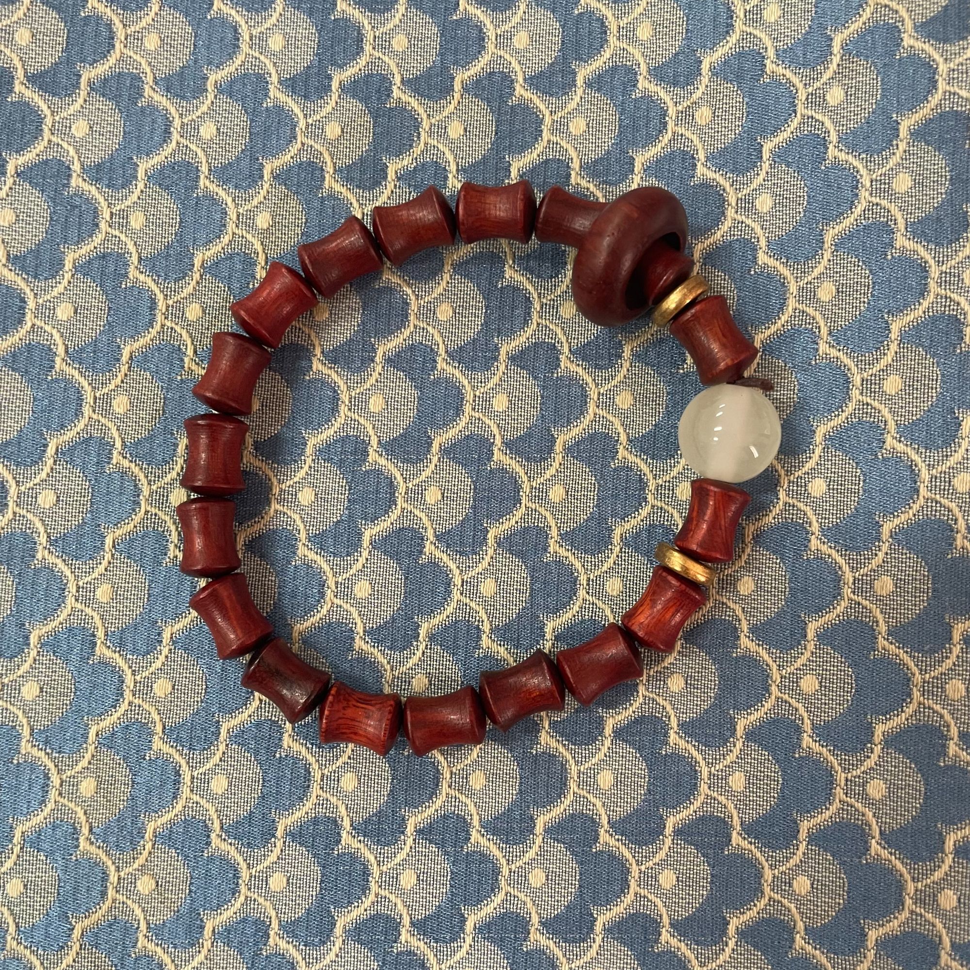 红色跑环手串瑶轩堂精选高端SC408