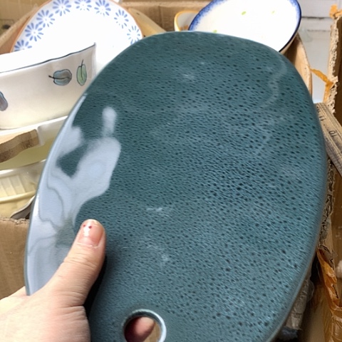 盘陶瓷制品满25拼单发货默认微瑕