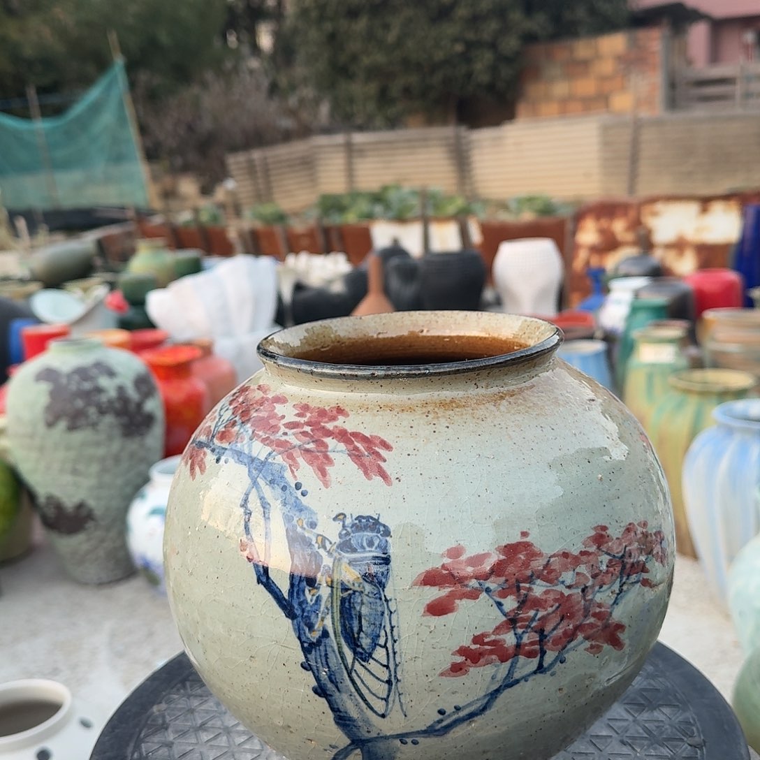 陶瓷微瑕景德镇手工花器