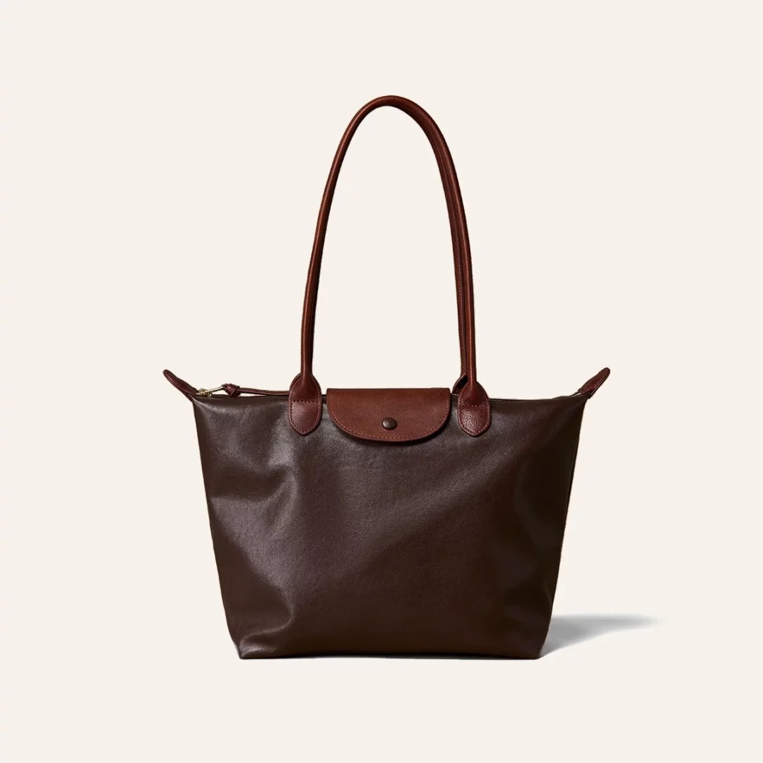 SONGZHI/松支头层牛皮手提单肩斜挎包-12856