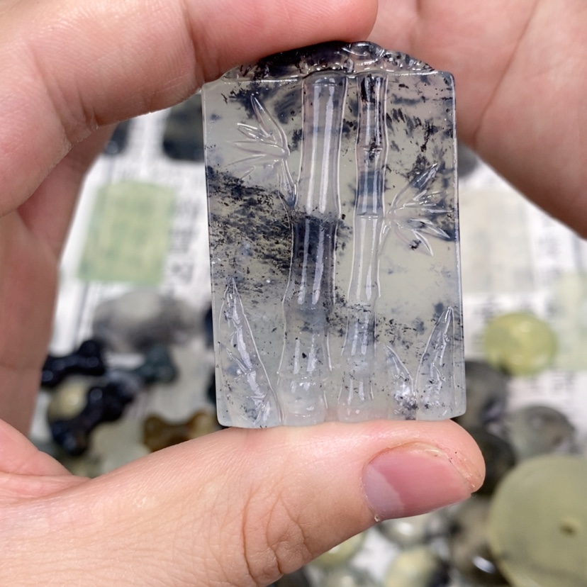 【闪购商品】岫玉未镶嵌颈饰岫玉吊坠