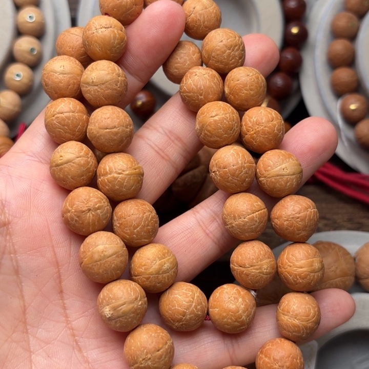 凤眼菩提吊坠奇***色13m m手持