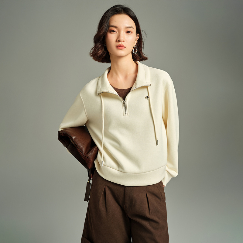 【粉丝专享】MOFAN摩凡冬新款米白卫衣MDV584764