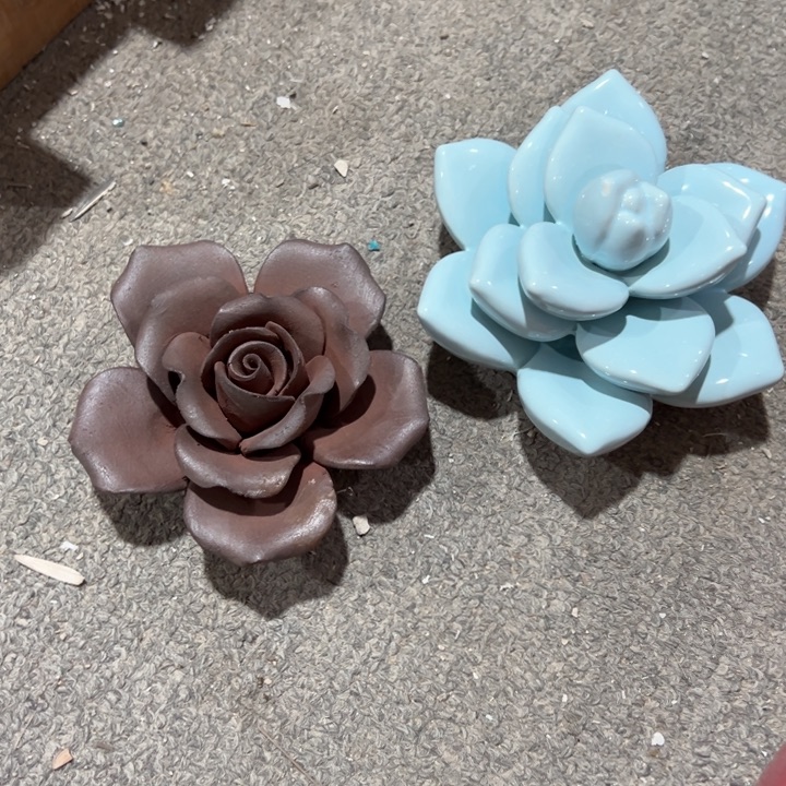 V***n陶瓷花瓶摆件外贸出口微瑕捡漏