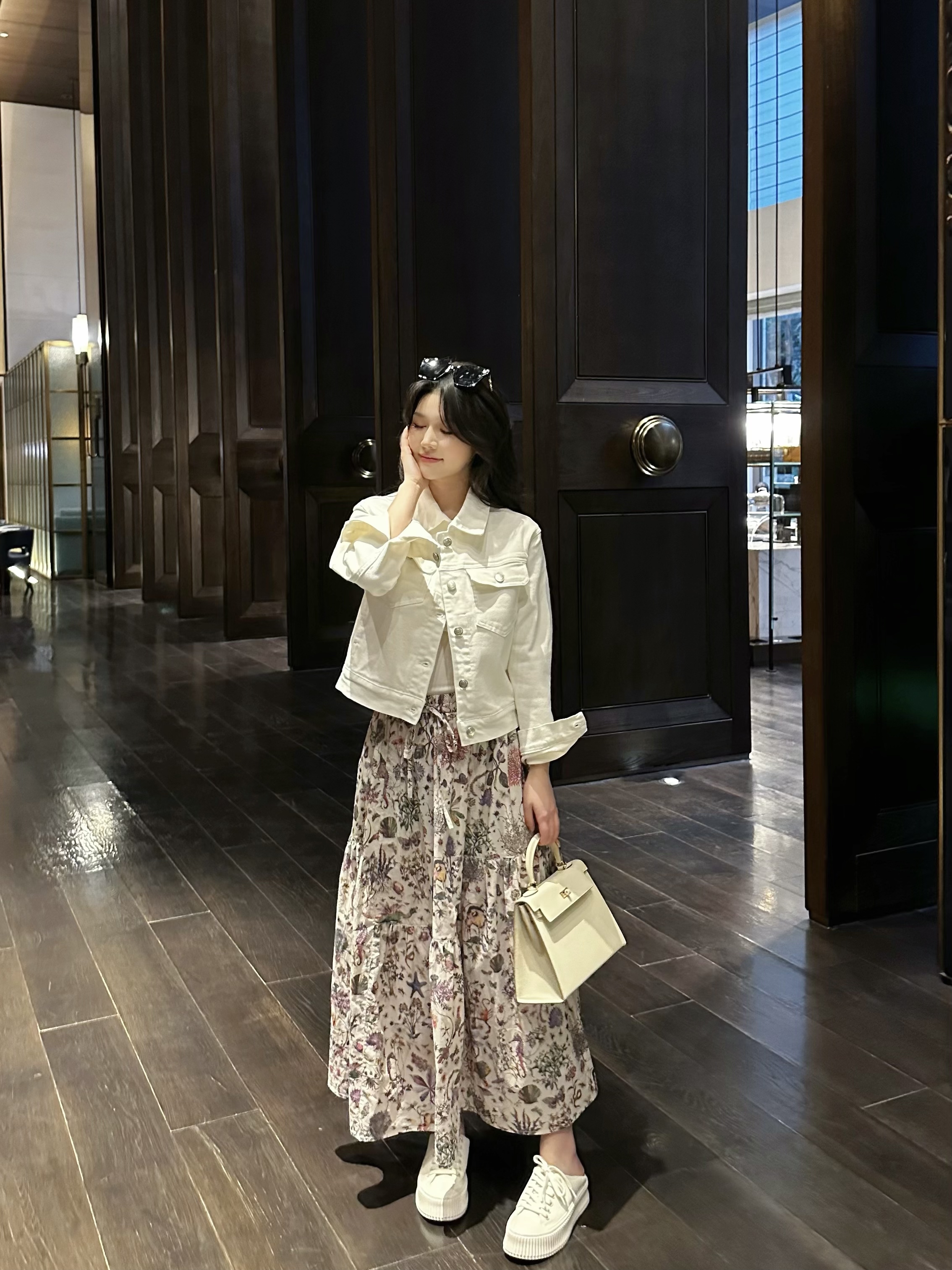 【BAGALIO】春夏新款 动物丛林百褶半身裙 549 