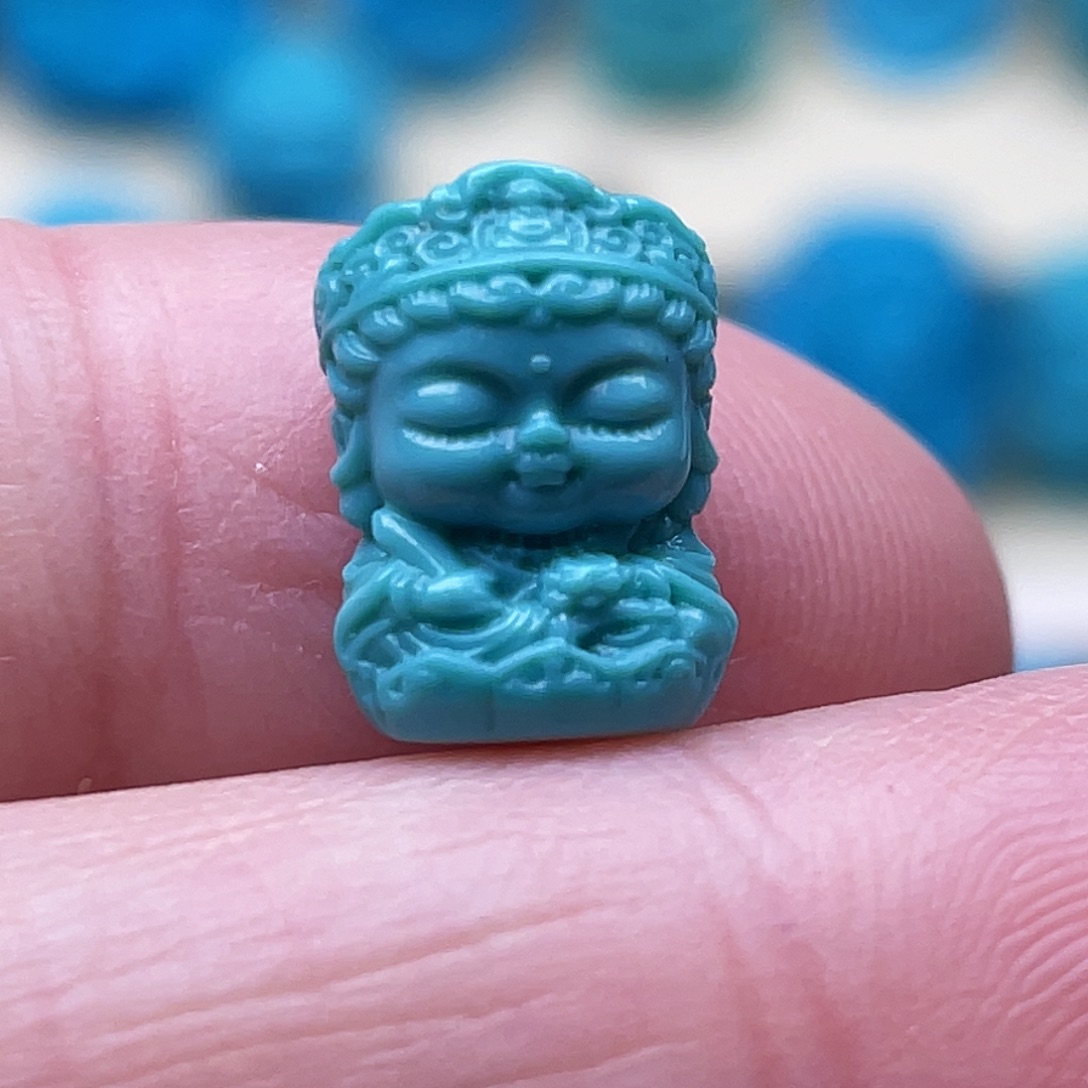 绿松石未镶嵌珠宝奇石卡8-11-7