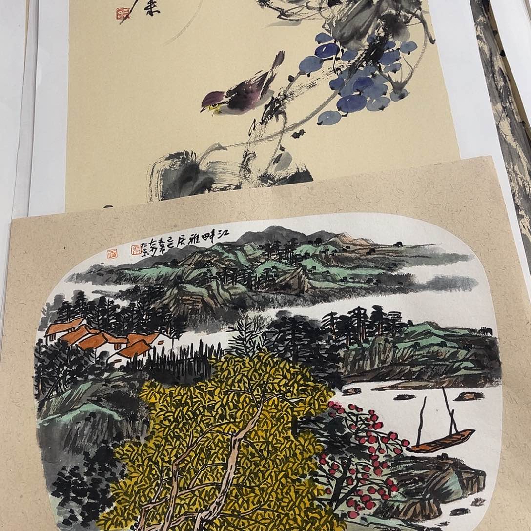 姜奇老师山水作品