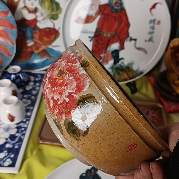 盘锦**姐景德镇手绘釉下彩手绘