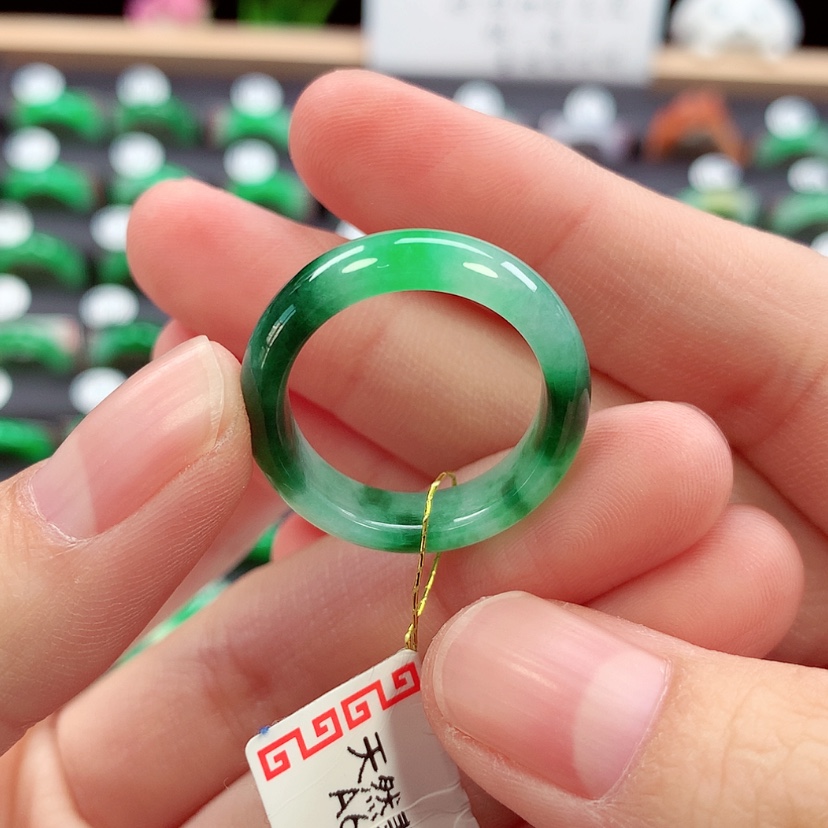 【闪购商品】未镶嵌戒指翡翠17/18号
