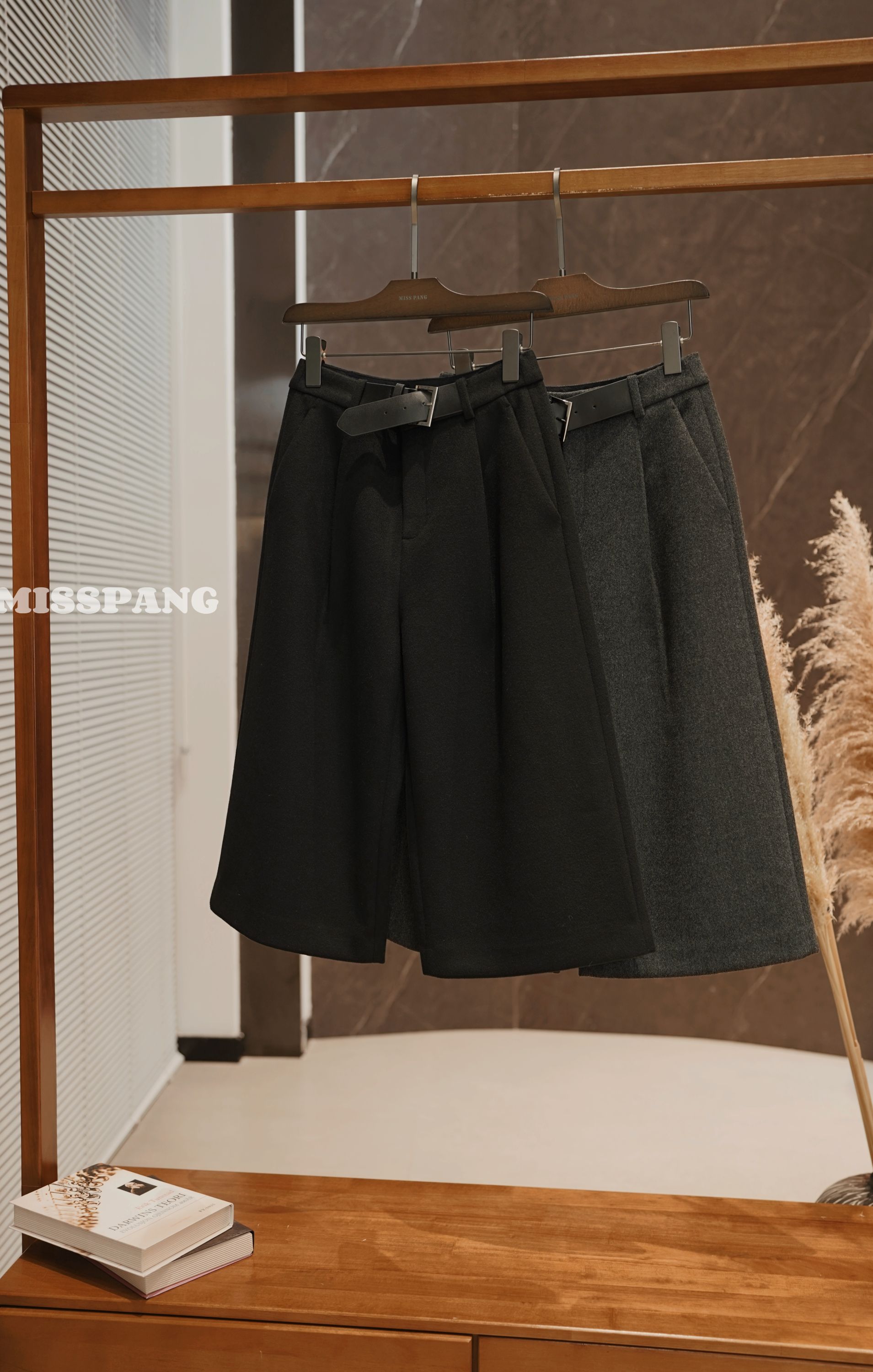 气质百搭休闲八分裤