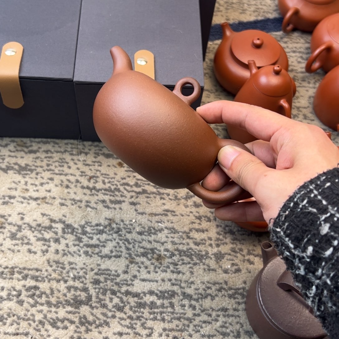 白泥茶壶全手工制作