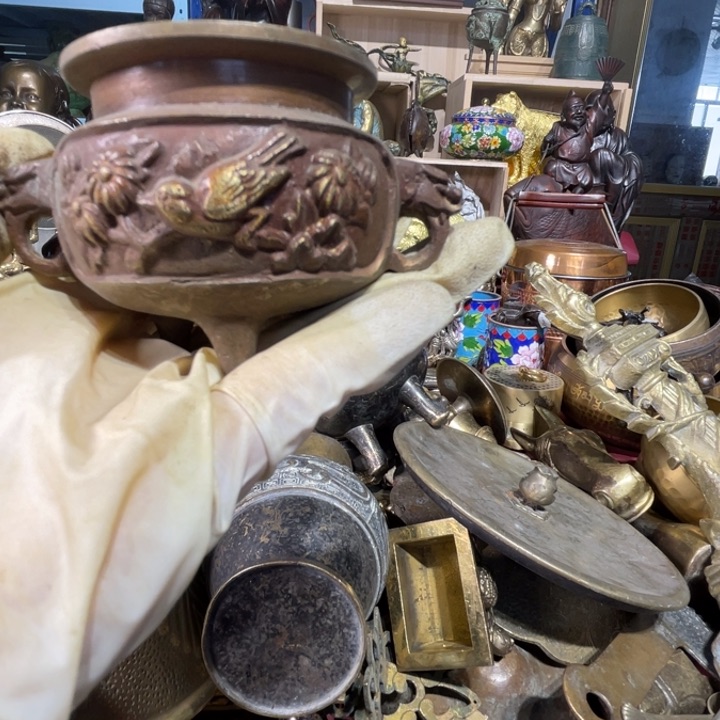 大阪回流铜器摆件92