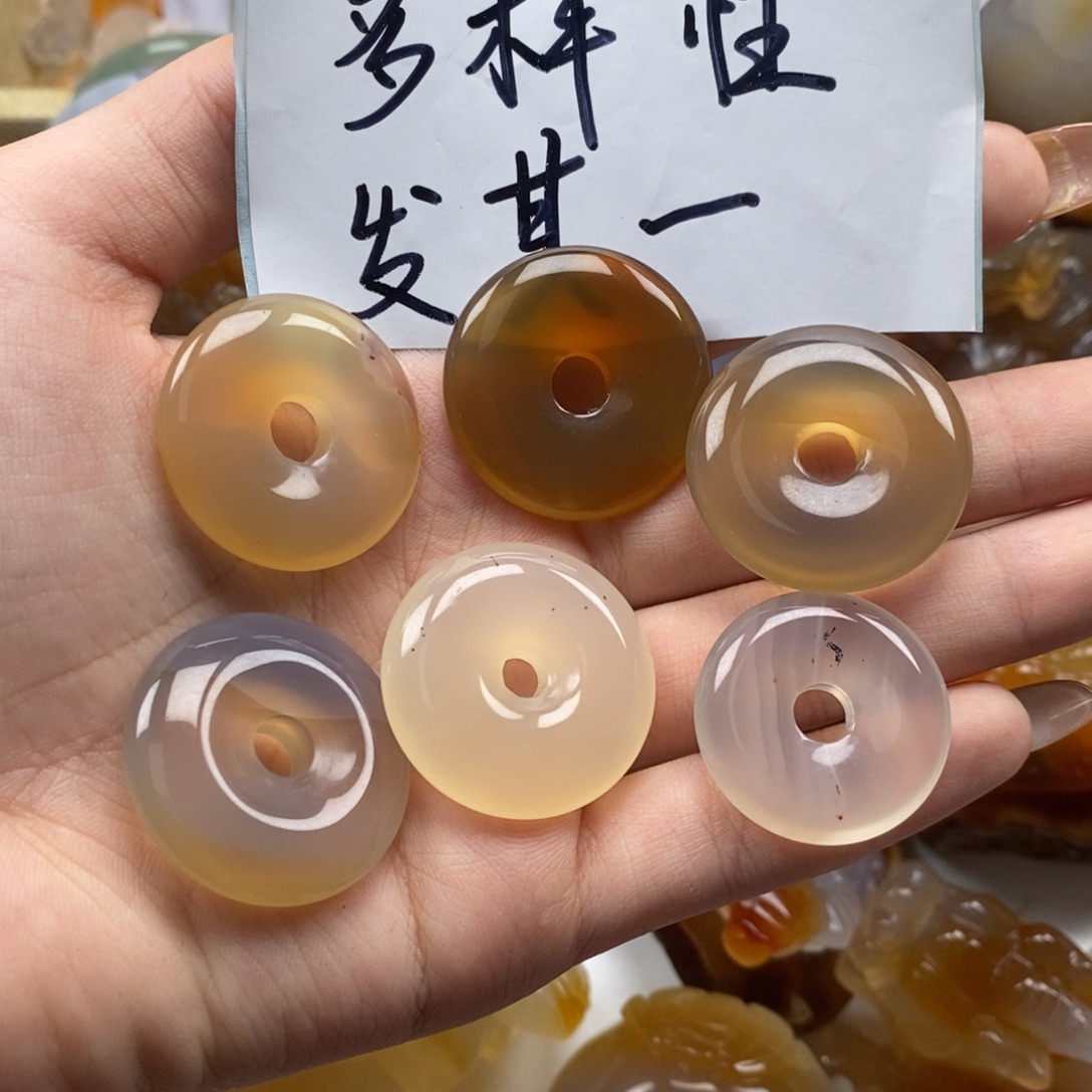 玛瑙/玉髓未镶嵌颈饰