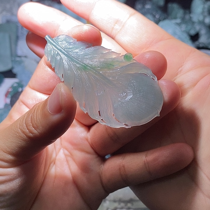 定制翡翠未镶嵌毛