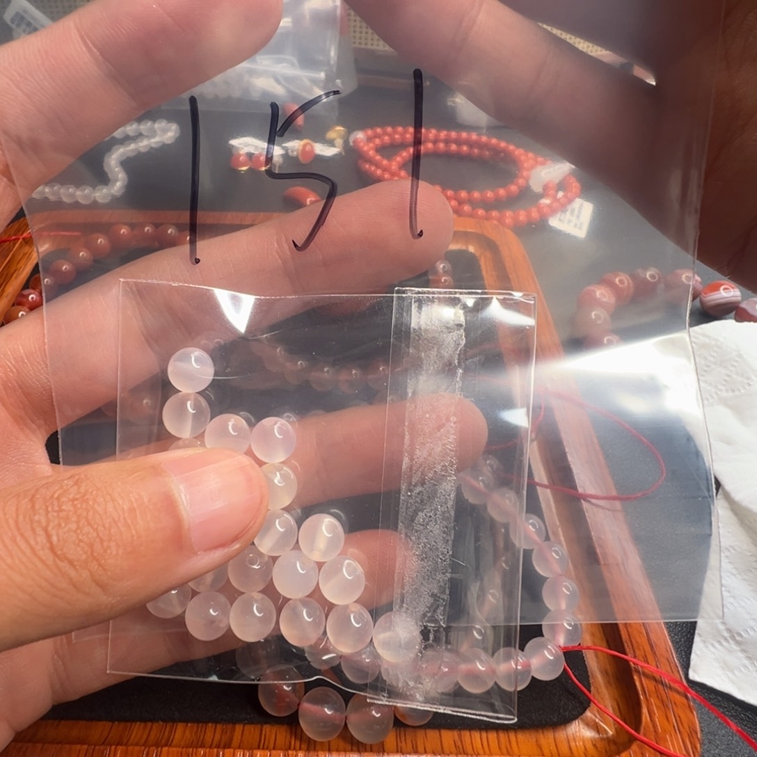 南红玛瑙未镶嵌配饰151号荔枝冻散珠7+多样性发一份