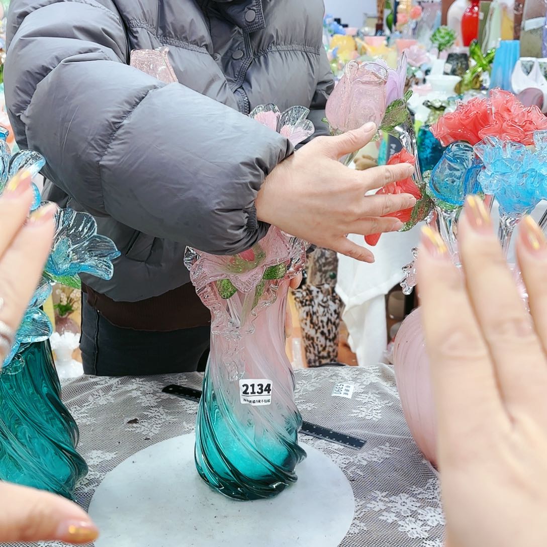 花瓶开播福利安妮家花瓶摆件