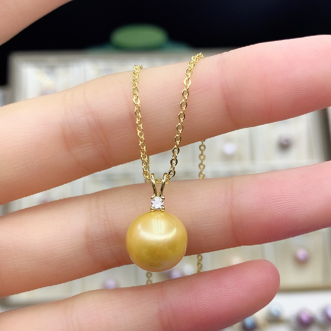 淡水珍珠颈饰合金