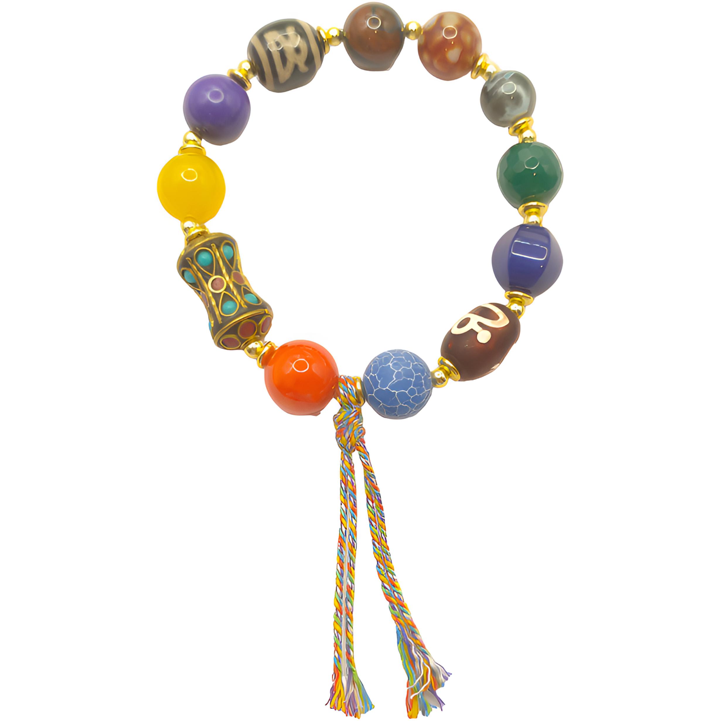 （库存处理）高定珠宝T珠多宝贵人藏式手串设计款XS59多样性发其一